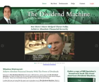 Dividendmachine.com(The Dividend Machine) Screenshot