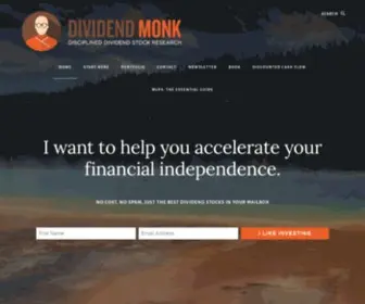 Dividendmonk.com(Dividend Monk) Screenshot