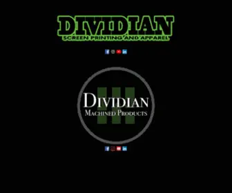 Dividianx.com(Business page) Screenshot