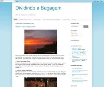 Dividindoabagagem.com(Dividindo a Bagagem) Screenshot