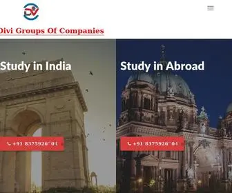 Divieducare.com(Top Business School in India) Screenshot
