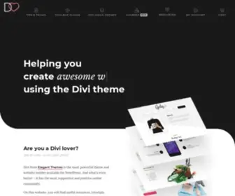 Divilover.com(Divi Lover) Screenshot