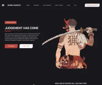 Divinaenarchy.com(Divine Anarchy) Screenshot