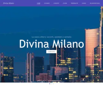 Divinamilano.it(Divina Milano) Screenshot