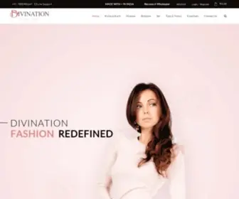 Divinationclothing.com(Fashion Redefined) Screenshot