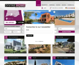 Divine-Home.eu(Algarve Property) Screenshot