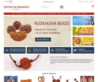 Divine-Rudraksha.com(Divine Rudraksha) Screenshot
