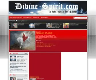 Divine-Spirit.com(DIVINE SPIRIT) Screenshot