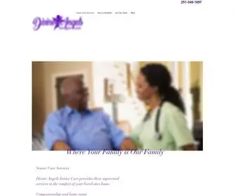 Divineangelsseniorcare.net(Divine Angels Senior Care) Screenshot