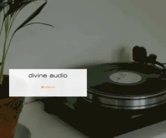 Divineaudio.co.uk(Divine Audio) Screenshot