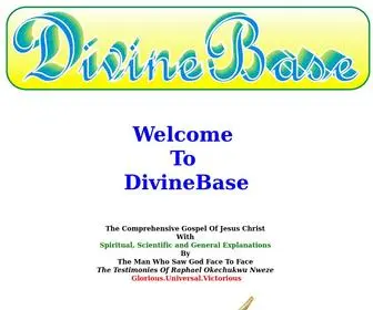 Divinebase.com(DivineBase) Screenshot