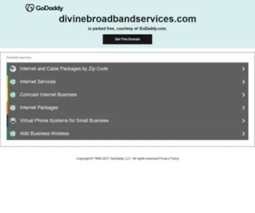 Divinebroadbandservices.com(Divinebroadbandservices) Screenshot