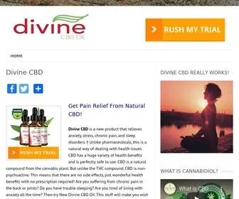 Divinecbd.net(Divine CBD) Screenshot