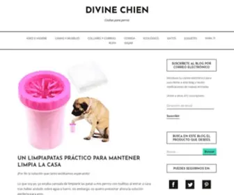Divinechien.com(Divine Chien) Screenshot