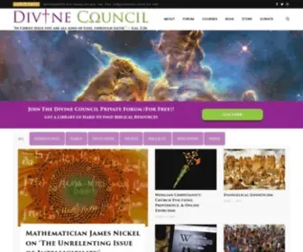 Divinecouncil.org(Divinecouncil) Screenshot