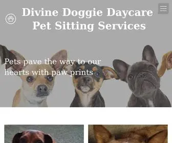 Divinedoggiedaycare.com(Divine Doggie Daycare) Screenshot