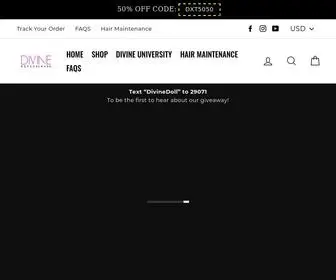 Divineextensionss.com(Divine Extensionss) Screenshot