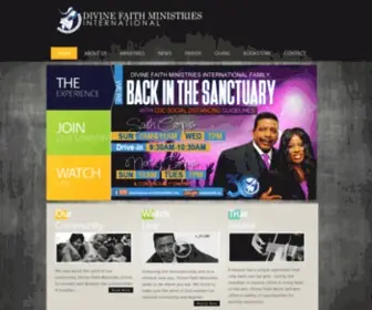 Divinefaith.org(Divine Faith Ministries International) Screenshot