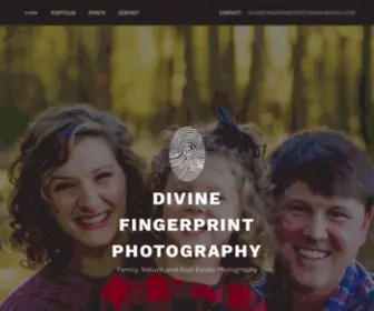 Divinefingerprintphotography.com(Family, Nature, and Real Estate Photography) Screenshot