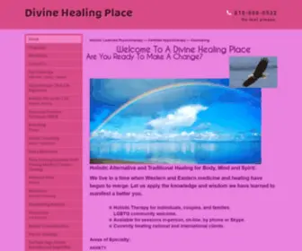 Divinehealingplace.com(Certified Hypnotherapy) Screenshot