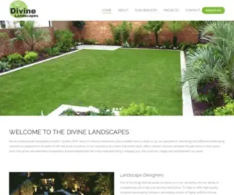 Divinelandscapes.com.au(Landscape Design Company) Screenshot