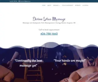 Divinelotusmassage.com(Divine Lotus Massage) Screenshot