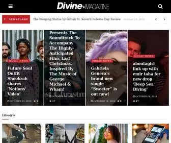 Divinemagazine.biz(Divine Magazine) Screenshot