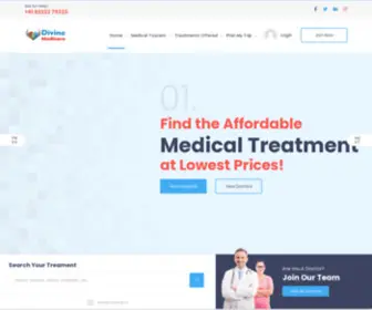 Divinemedicare.com(Divine Medicare) Screenshot