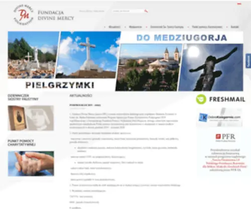 Divinemercy.pl(Fundacja Divine Mercy) Screenshot