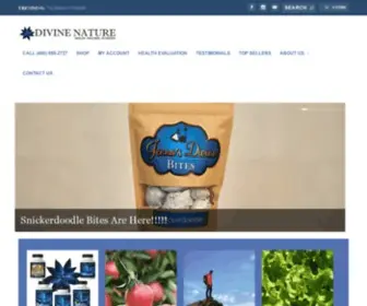 Divinenature.com(Divine Nature) Screenshot