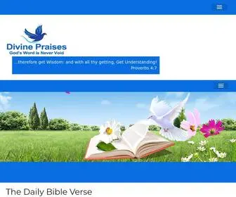 Divinepraises.org(Divine Praises and Devotions) Screenshot