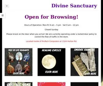 Divinesanctuary.net(Divine Sanctuary) Screenshot