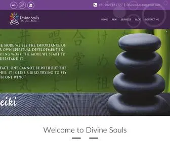 Divinesouls.in(Divine Souls Best Reiki Healing In Surat Reiki In Surat) Screenshot