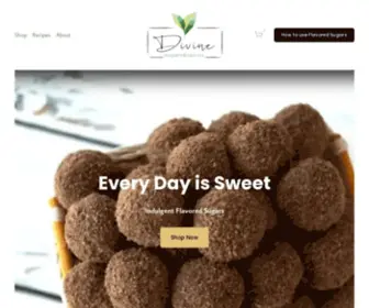 Divinesugars.com(Divine Sugars) Screenshot