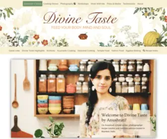 Divinetaste.com(Home) Screenshot