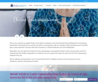Divinetransmissions.com(Divine Transmissions) Screenshot