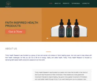 Divinetrinityhealth.com(Trinity Oil System) Screenshot