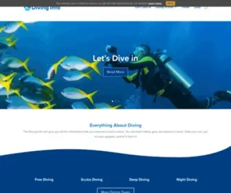 Diving-Info.com(Diving Info) Screenshot