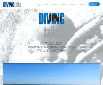Divingtalks.com(DIVING TALKS 2021) Screenshot