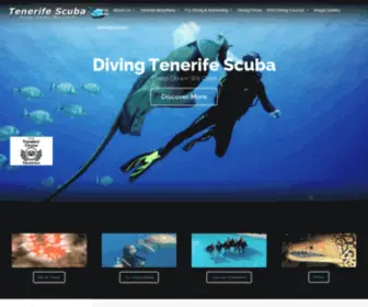 Divingtenerifescuba.com(Diving Tenerife Scuba) Screenshot