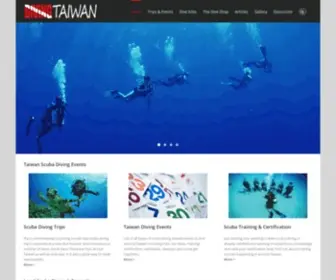 Diving.tw(Scuba Diving Taiwan) Screenshot