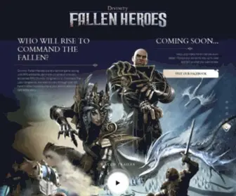 Divinityfallenheroes.com(Fallen Heroes) Screenshot