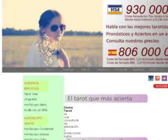 Divinotarot.com(Divino Tarot) Screenshot