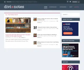 Divinotes.com(Divi Notes) Screenshot