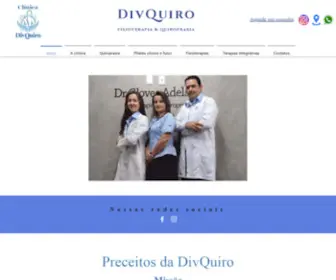 Diviquiro.com.br(Quiropraxia) Screenshot