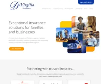 Divirgilioinsurance.com(DiVirgilio Insurance Agency) Screenshot