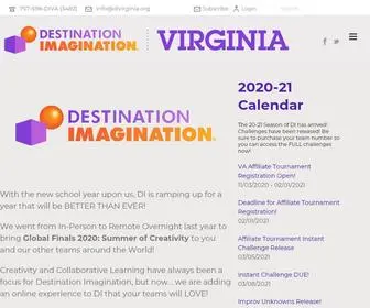 Divirginia.org(We Teach the Creative Process) Screenshot