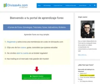Divisas4X.com(Tu portal de Aprendizaje en Forex) Screenshot