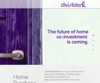 Divisible.ca(Divisible Inc) Screenshot