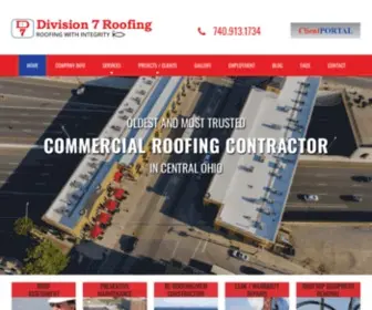 Divisionsevenroofing.com(Commercial Roofing Contractor) Screenshot